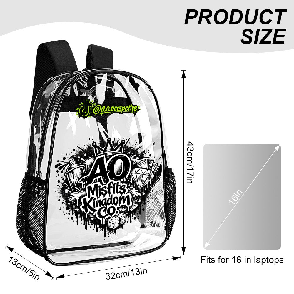 A.O. Perspective Transparent backpack