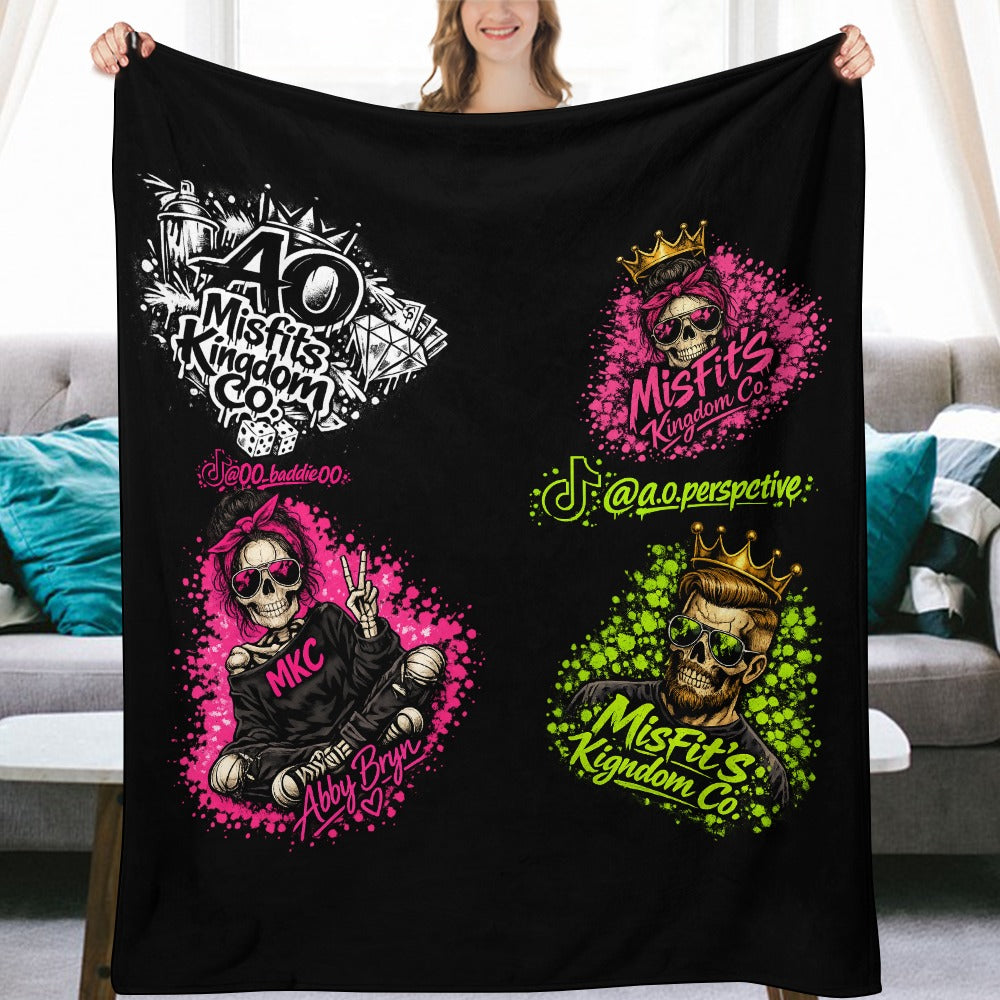 Ultra-Soft Flannel Blanket Multiple Sizes