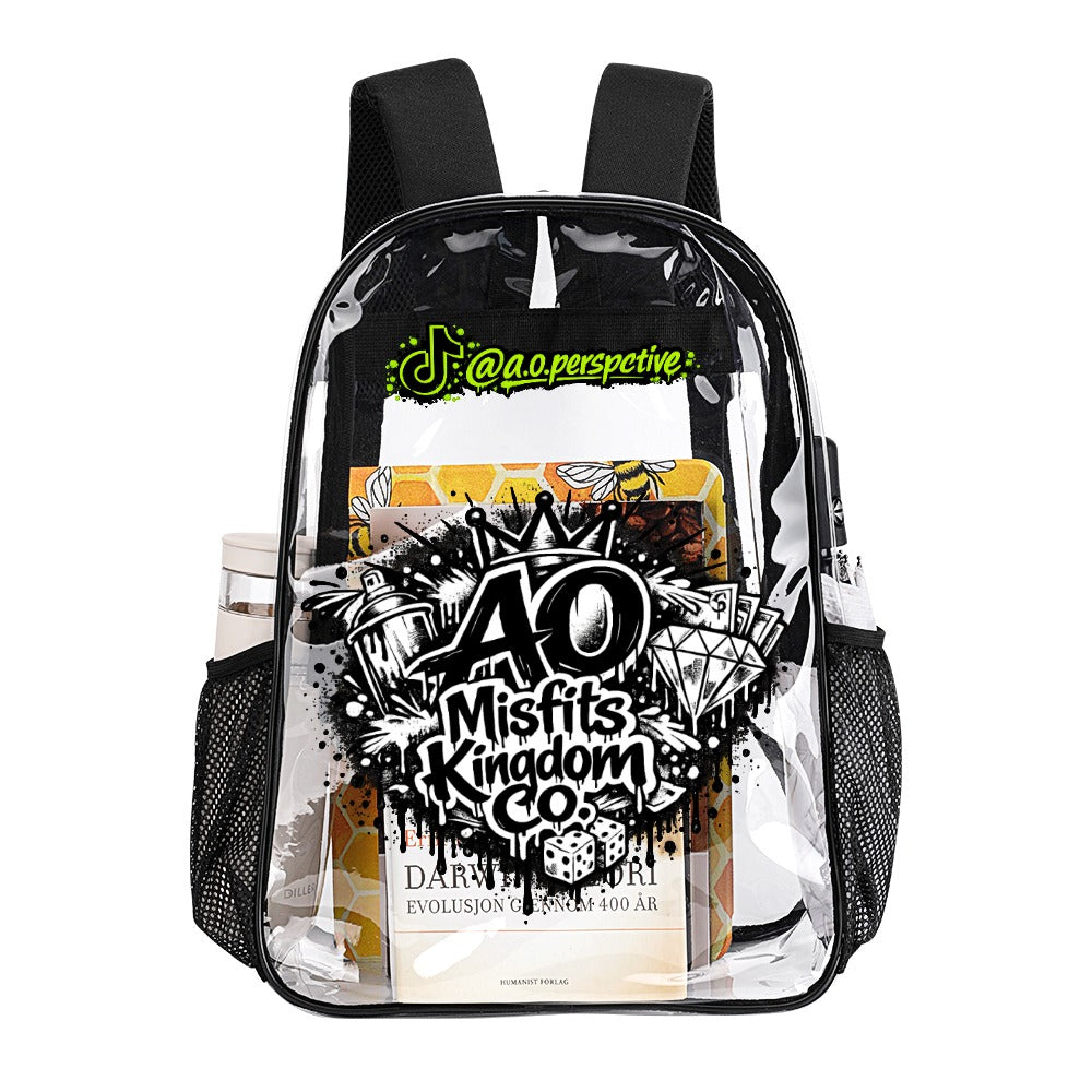 A.O. Perspective Transparent backpack