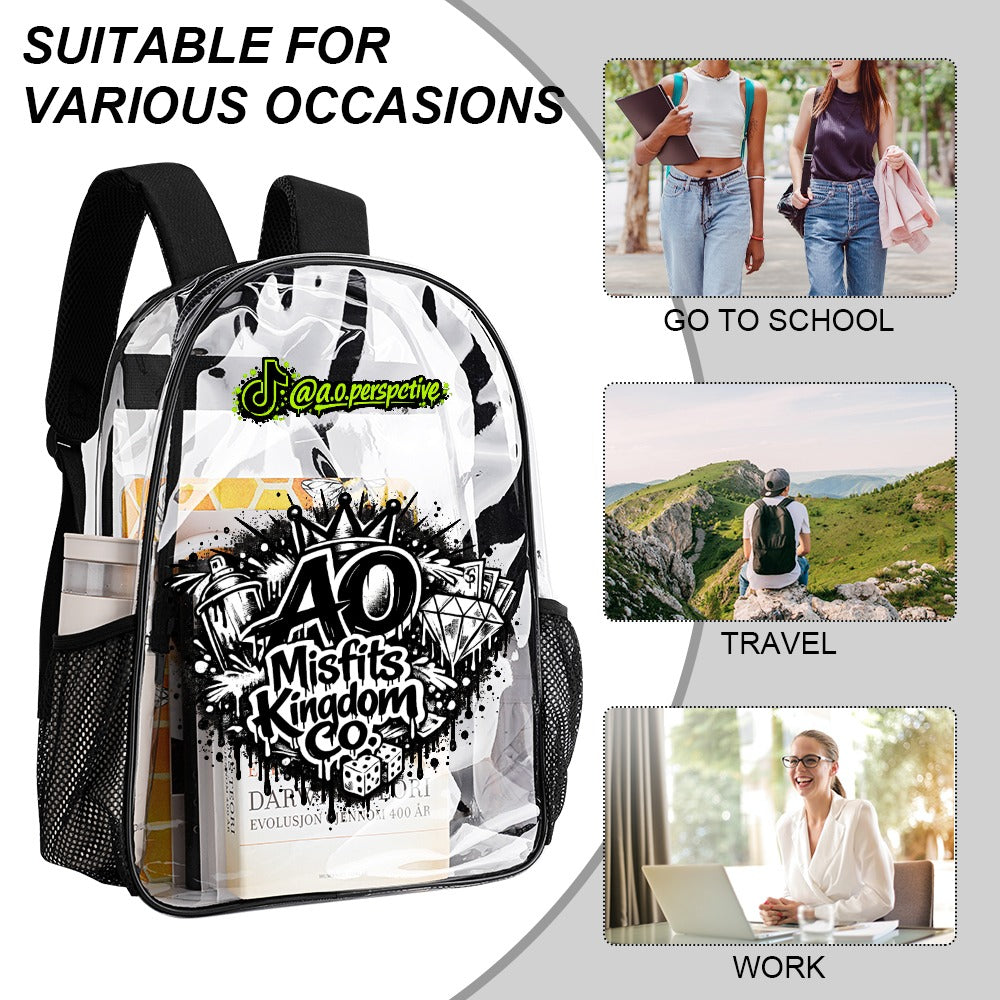 A.O. Perspective Transparent backpack