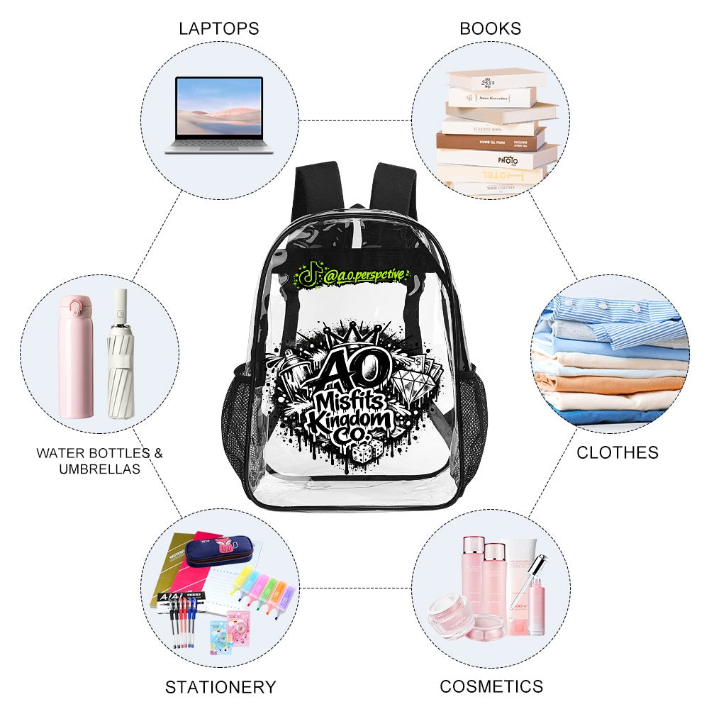 A.O. Perspective Transparent backpack